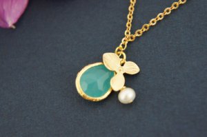 turquoise necklace, etsy, gem
