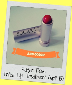 sugar rose tinted lip treatment